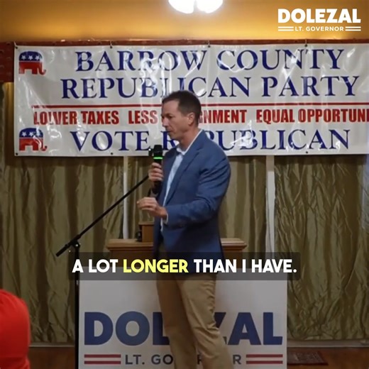 Tennessee and Florida have no state income taxes, taking jobs and families from our state. Georgia can and should do the same: eliminate the income tax, scrap all special interest carveouts, and put hardworking Americans first. | Senator Greg Dolezal
