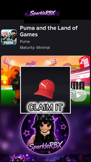 FREE Puma Essential Cap in Roblox 😱🔥 | Easy Method 2026 #roblox #robloxedit