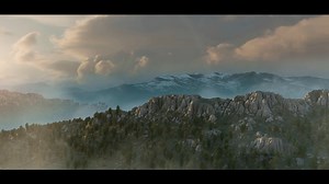 blender+cycle地形渲染练习