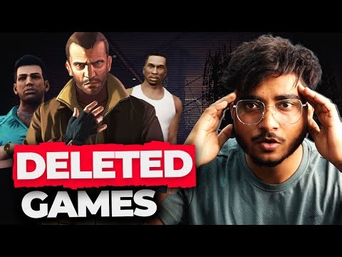 7 SHOCKING 😭 Deleted Video Games you Can't Play Anymore | Reasons Behind Delisting Games.
