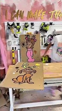 DIYing my own Grinch Cut-Outs!