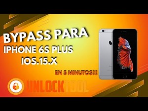 ✅ Cómo hacer Bypass IPhone 6s Plus full señal con unlocktool (Fácil y Rápido)
