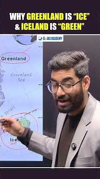 Why Greenland is "Ice" and Iceland is "Green" - Explained