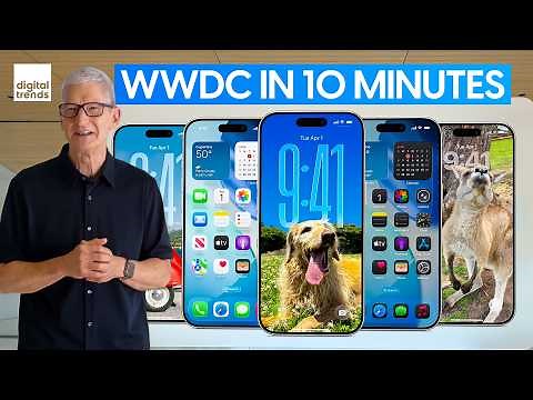 Apple WWDC 2025 | Everything Revealed in Under 10 Minutes