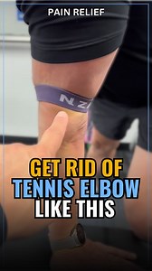 If you have Tennis Elbow, Tendinitis or just some lateral elbow pain then you’ll want to try this. This is called Banded Lateral Elbow Mobilization. Make sure to have a band anchored to something steady. Take the band and go above the level of your elbow. Make sure to create enough distance for the band to have solid tension, trying to pull your arm in. You’ll then want to rotate your arm until you find where that tension is. Once you find the tension, pull back against that band slowly and hold