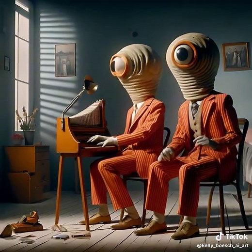 Just a little weirdness for a Tuesday. Sometimes i get really crazy with my prompts to see how weird the #ai can get. It never disappoints. #fyp #aivideo #aimusicvideo #theavalanches #frontierpsychiatrist #aivideo @Runway