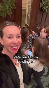 Nothing beats a cozy family night at the bowling alley! 🎳 #family #bowling #fun | At Home With Shannon