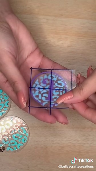 Working on custom keychains. #keychains #crafters #etsyseller #smallbusinesstiktok #custommadekeychain