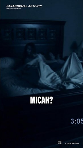 The real horror is how many times she says Micha! 👻 #ParanormalActivity