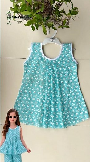 Beautiful Kids Sleeveless Top Cutting & Stitching | Easy Girls Top Sewing Tutorial