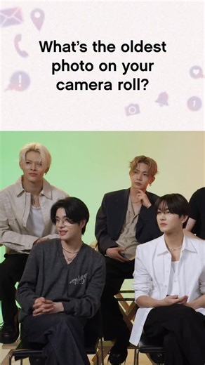 Take a scroll down memory lane with ENHYPEN as the members of the kpop group reveal the oldest photos in their camera rolls. 🤳 See what else is on their phones in our new episode of Screen Time, now live at the link in bio. | Glamour