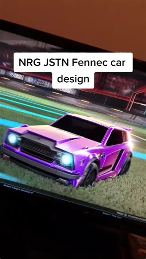 Clean Fennec Rocket League Car Design by JSTN