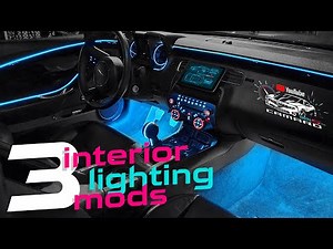 3 interior lighting mods in CAMARO.