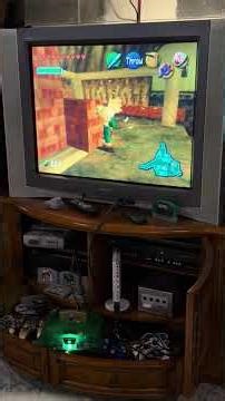 Kakariko Village Heart Piece at Dusk Ocarina Time Nintendo 64 Console