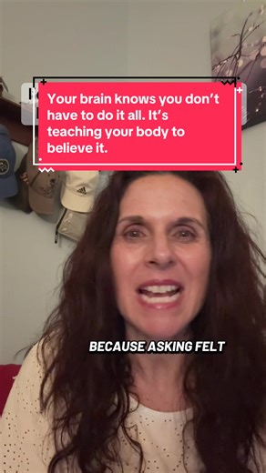Four years I’d rather do it myself and ask for help. Even though I’m a therapist who tells client this every day. Here’s what finally worked for me 👇🏻 Free master class Monday… DM me ‘mc’ for the link. ##therapytiktok##momburnout##mentalload##mentalhealthawareness##nervoussystemhealing