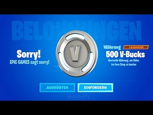 Erster V-Bucks Glitch in Fortnite 2021? 500 V-Bucks gratis bekommen! Wie V-Bucks kostenlos bekommen?
