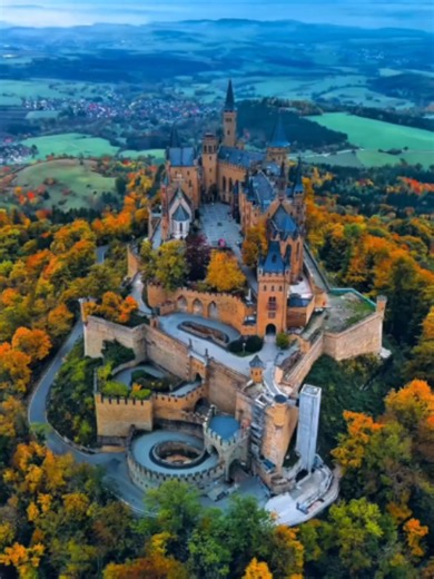 Hohenzollern Castle Drone Footage