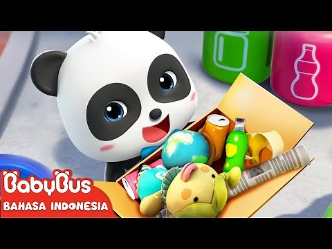 Kiki dan Miumiu Melakukan Perlindungan Lingkungan | Kartun Anak-anak | BabyBus Bahasa Indonesia