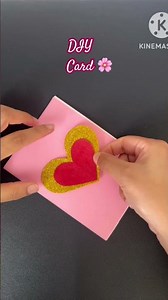 DIY greetings card #shorts #art #craft #papercraft #diycard