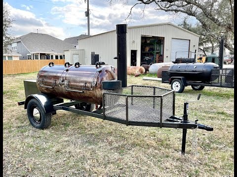 Rat Rod BBQ Pit Trailer 2022