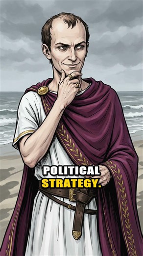 How did a Roman Emperor fight the ocean?