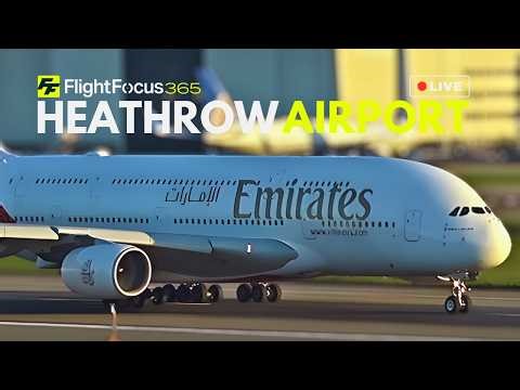 Heathrow Airport Live - Tuesday 3rd March 2026