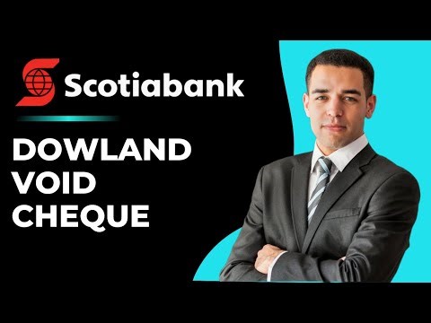 Download Void Cheque Scotiabank | view a void cheque in Scotia | How do I get a void cheque
