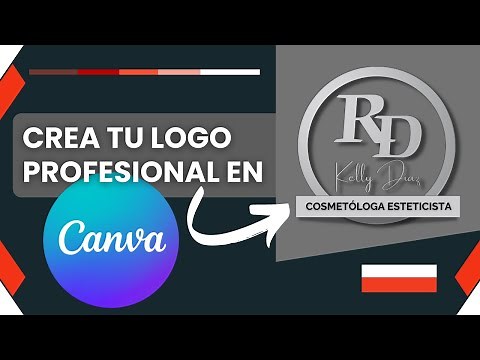 Como HACER un LOGO PROFESIONAL EN CANVA tutorial paso a paso