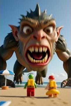 lego - alien vs monster #shorts