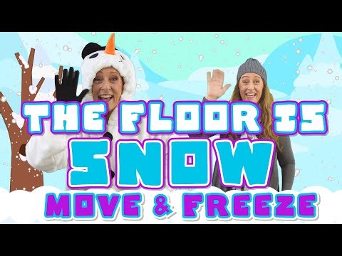 The Floor Is Snow ❄️ Lava Freeze Dance | Winter Brain Break for Kids | Sing Play Create