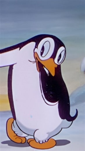 Cartoon Echoes on Instagram: "Peculiar Penguins (1934) – A Silly Symphony short directed by Wilfred Jackson, produced by Walt Disney Productions, and distributed by United Artists. The short follows Peter and Polly Penguin as their playful romance is put to the test when they encounter a hungry shark. #cartoon #classic #nostalgia #cartoonlover #childhoodmemories #childhood #saturdaymorningcartoon"