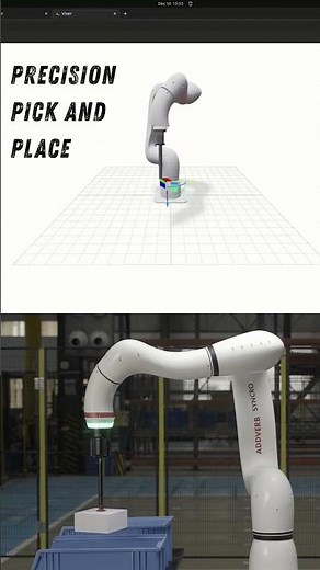 Collaborative Robot Pick & Place | Simulation to Real-World Automation