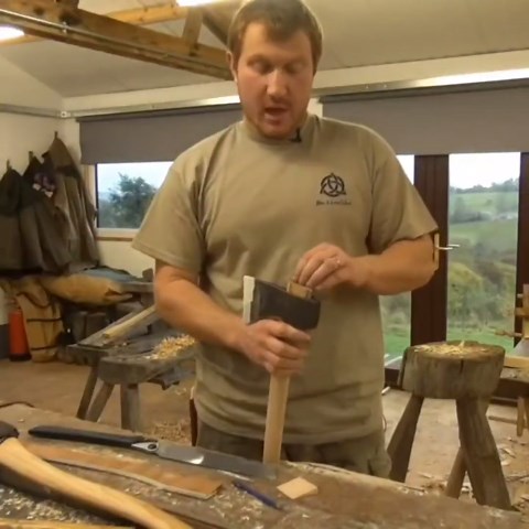 Triangular Hammer Handle Wedge, 10/Pack, Brown, 2.3" x 1.8", 0.0132 kg