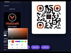 QR Code Personnalisé Gratuit avec Logo, SVG et PDF – QRZR.fr