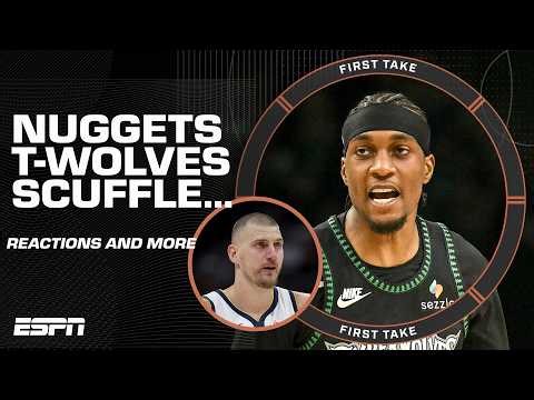 Stephen A. reacts to Jokic-McDaniels scuffle: 'TWO THINGS CAN BE TRUE!' 👀 | First Take