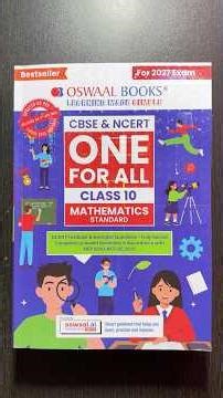 Oswaal CBSE & NCERT One for All Class 10 | Mathematics Competency-based questions| For 2027 Exam