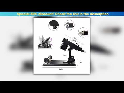 FREDORCH Automatic Sex Machine with Big Dildo Love Machine Masturbation Pumping Gun for Couple Men