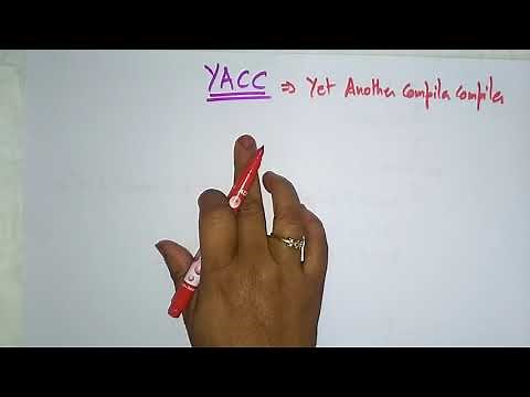 Parser using YACC tool | Implementation | Part - 1/2 | CD | Compiler Design | Lec-29 | Bhanu Priya