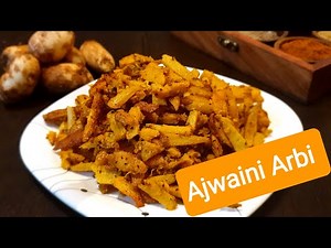 How to cook "Ajwaini Arbi" | Easy and quick Arbi recipe | Kittu's Kitchen