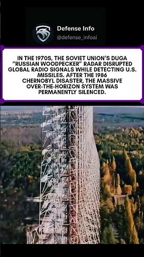 Duga Radar “Russian Woodpecker” – Soviet Cold War System That Disrupted Global Radio Signals