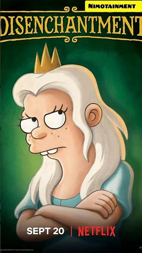 معرفی انیمیشن سریالی طلسم شدگان / 🔞 Disenchantment