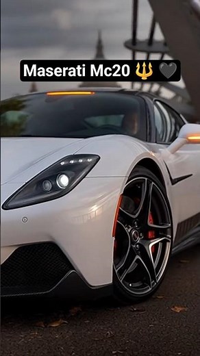 Maserati MC20 with 3.0L twin-turbo V6 Nettuno engine