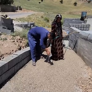 84K views · 1.3K reactions | Design and implementation of the entrance of the courtyard with sand spraying by Mohammad | Ligo Monkey | Facebook