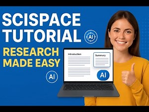 🚀 Scispace AI Tutorial: Simplify Your Research & Literature Review