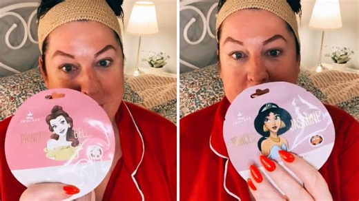 Aunt Can’t Stop Cracking Up At The Disney Face Masks She Bought From Temu