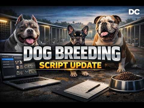 FiveM Dog Breeding Script UPDATE 🐾 | New