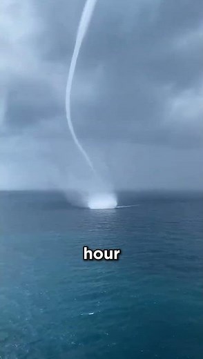 Massive Waterspout Forms in Seconds! 🤯