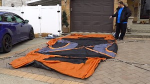 Watch Tent unboxing and set-up on Amazon Live