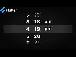 📱⌚️MODERN WHEEL SCROLL • Flutter Tutorial