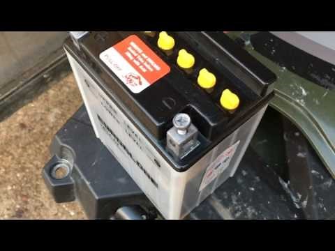 Polaris Sportsman 570 - Battery replacement and adding plug for charger
